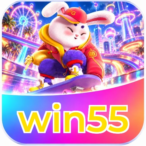 Logo win55 Slots Premium Brasil